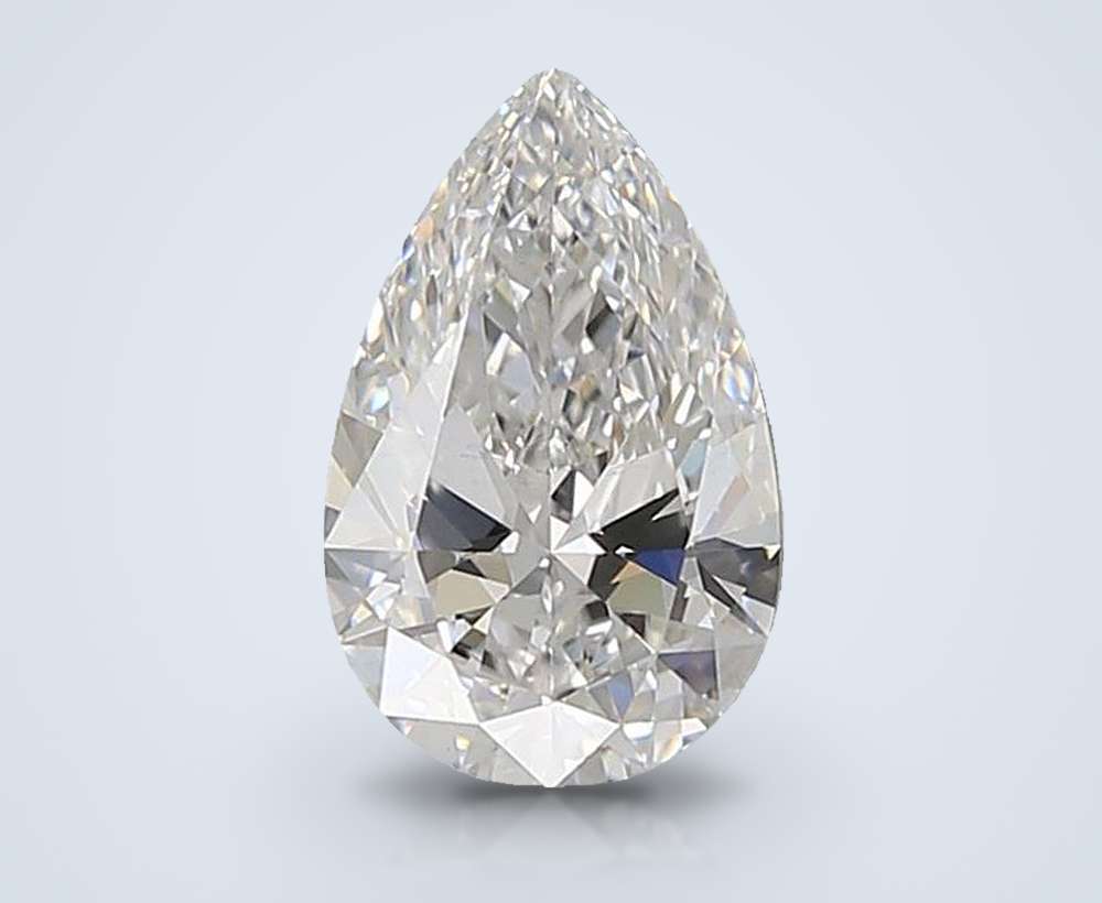 1.24 Carat Pear Lab Diamond