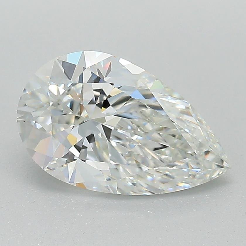 1.51ct H VS2 Rare Carat Ideal Cut Pear Lab Grown Diamond