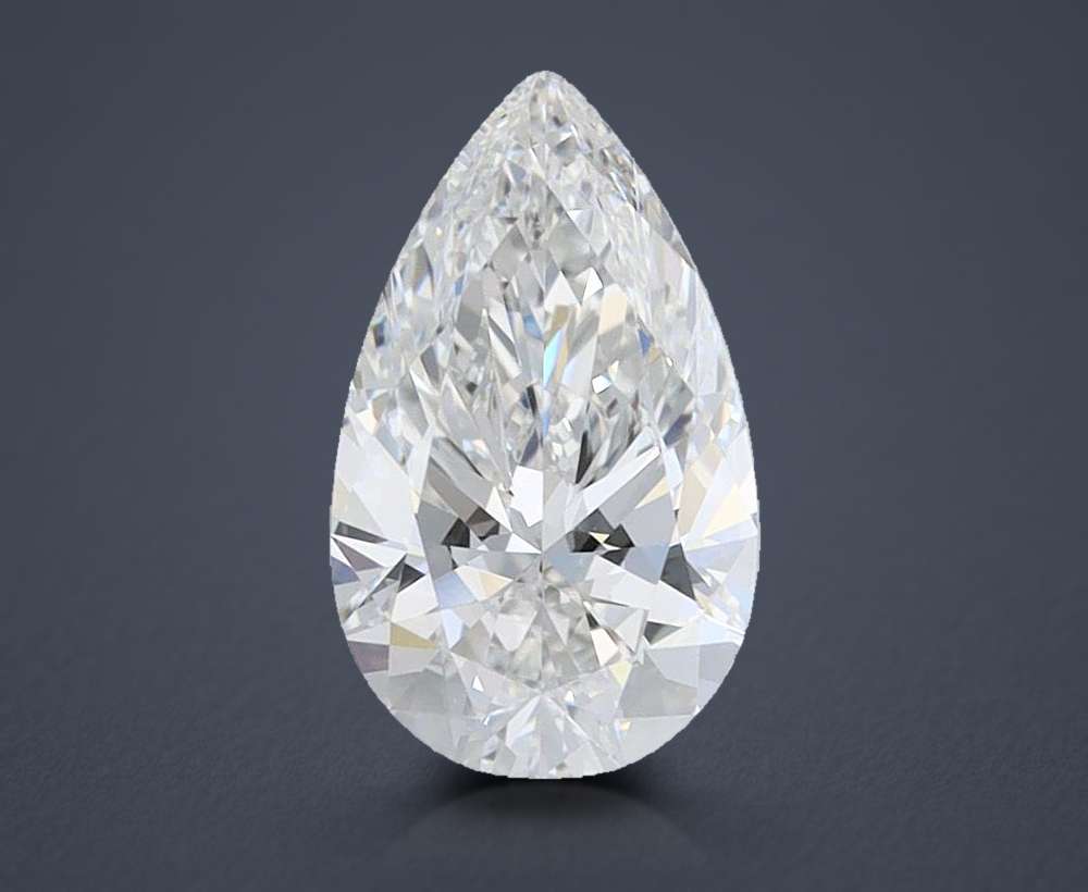 1.27 Carat Pear Lab Diamond