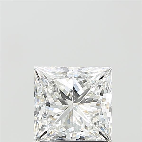 1.58ct E VVS2 Rare Carat Ideal Cut Princess Lab Grown Diamond