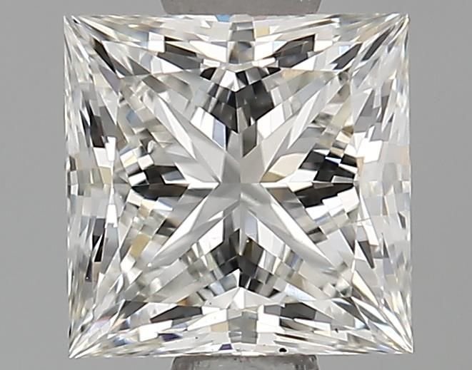 0.90ct H VS1 Rare Carat Ideal Cut Princess Lab Grown Diamond