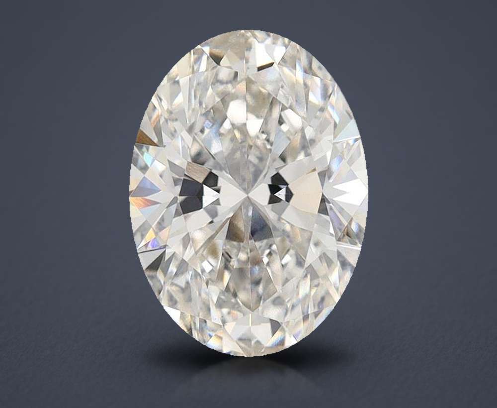 3.07 Carat Oval Lab Diamond