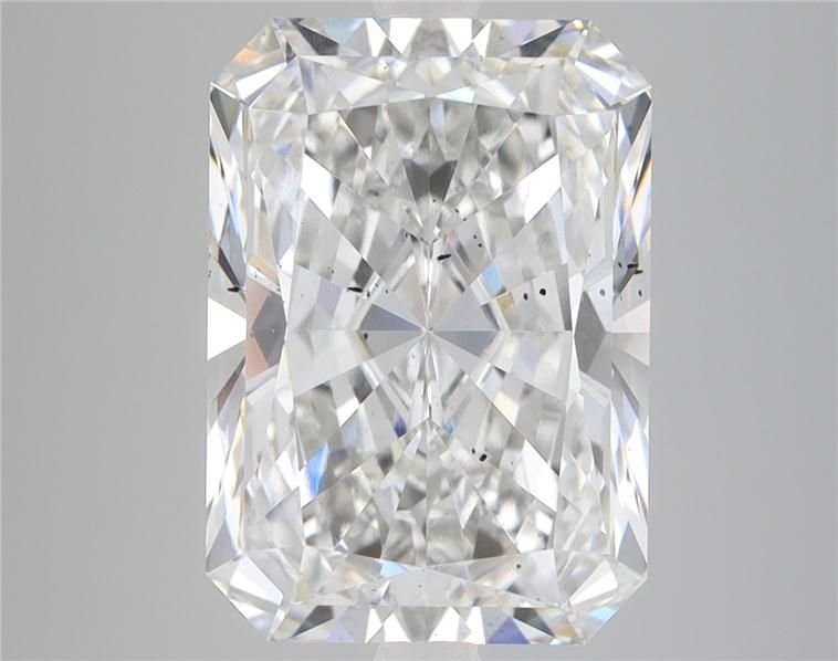 7.02ct G SI1 Rare Carat Ideal Cut Radiant Lab Grown Diamond