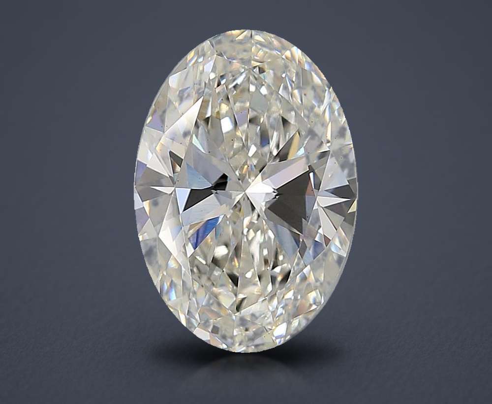 5.01 Carat Oval Lab Diamond