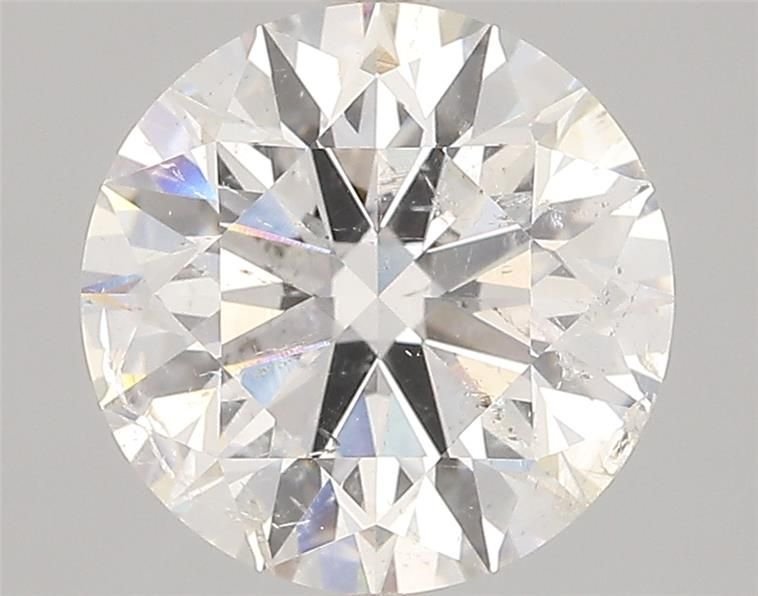 3.03ct G SI2 Rare Carat Ideal Cut Round Diamond