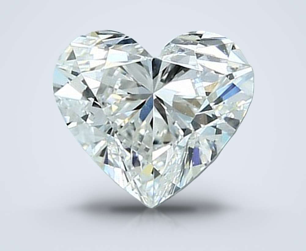 1.70 Carat Heart Natural Diamond