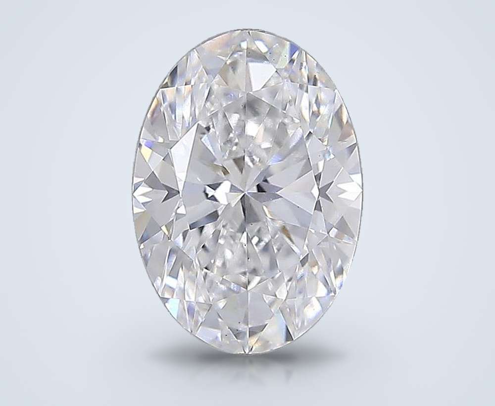 3.33 Carat Oval Lab Diamond