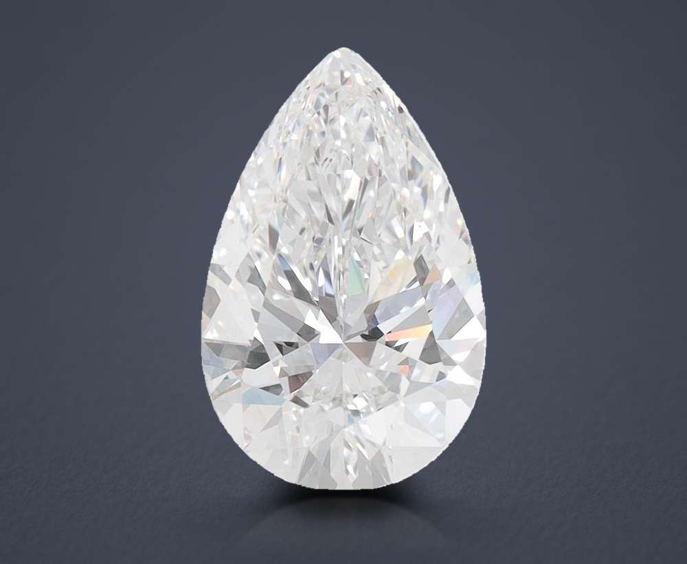 2.73 Carat Pear Lab Diamond