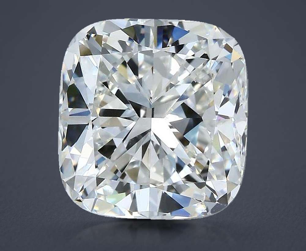 5.87 Carat Cushion Natural Diamond