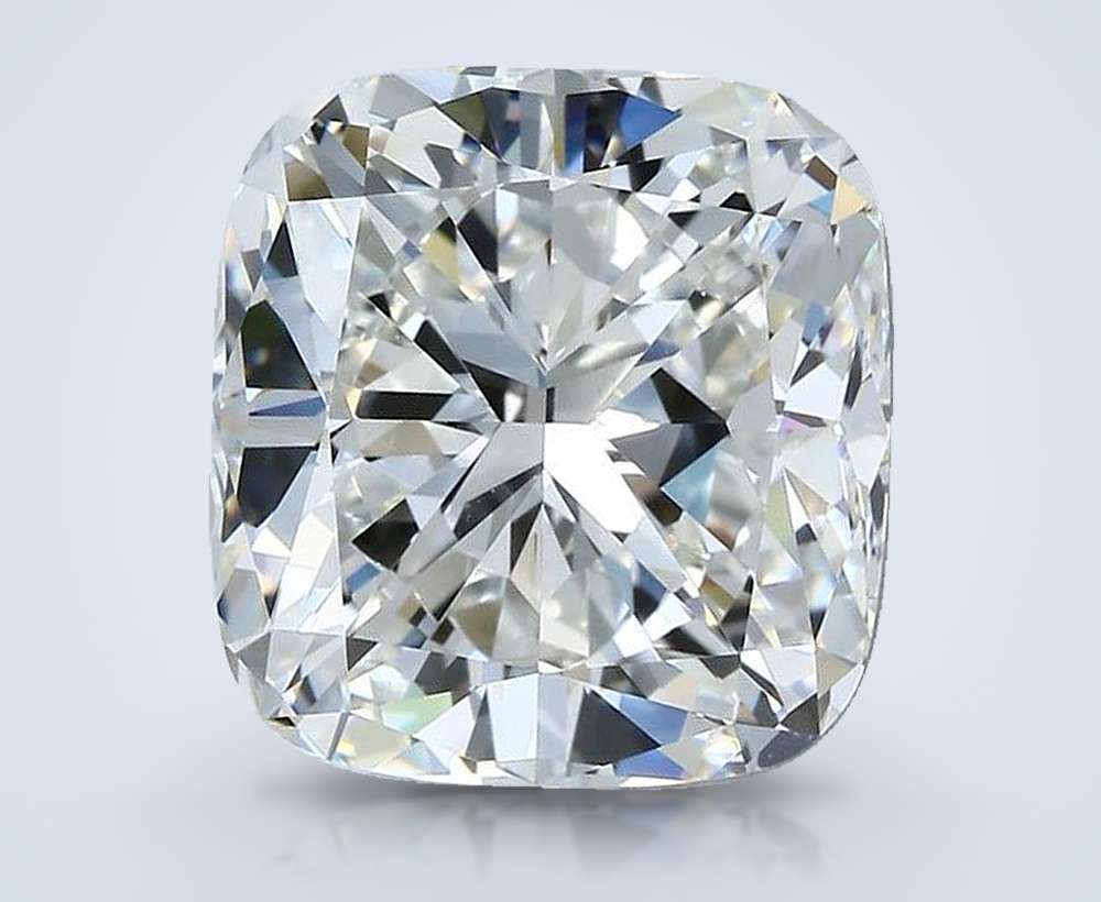 5.87 Carat Cushion Natural Diamond