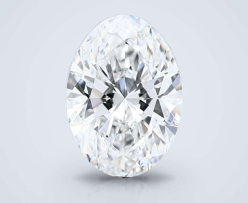 5.00 Carat Oval Lab Diamond