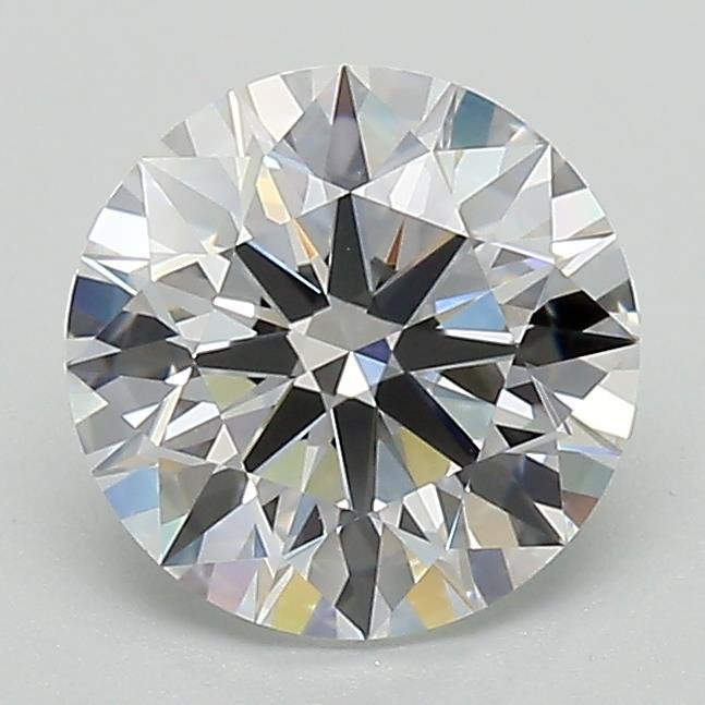 1.53ct D VVS2 Rare Carat Ideal Cut Round Lab Grown Diamond