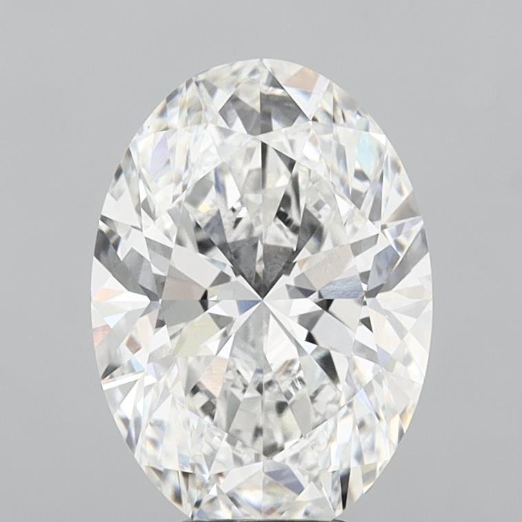 6.10 Carat Oval Lab Diamond