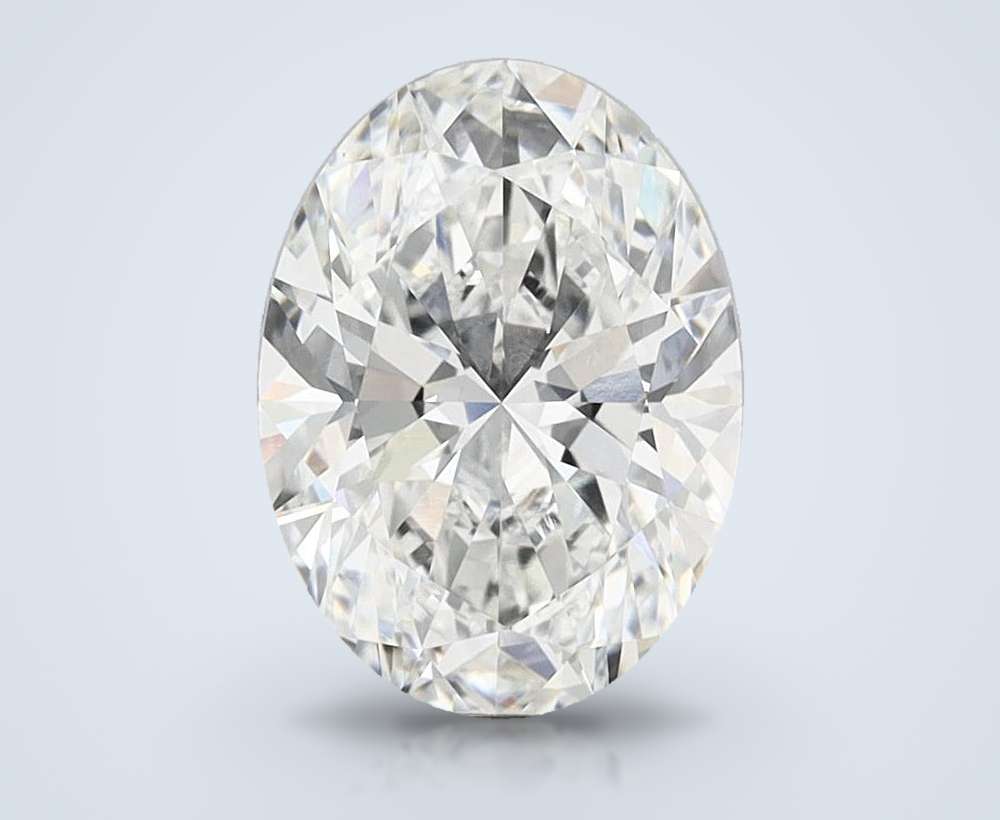 6.10 Carat Oval Lab Diamond