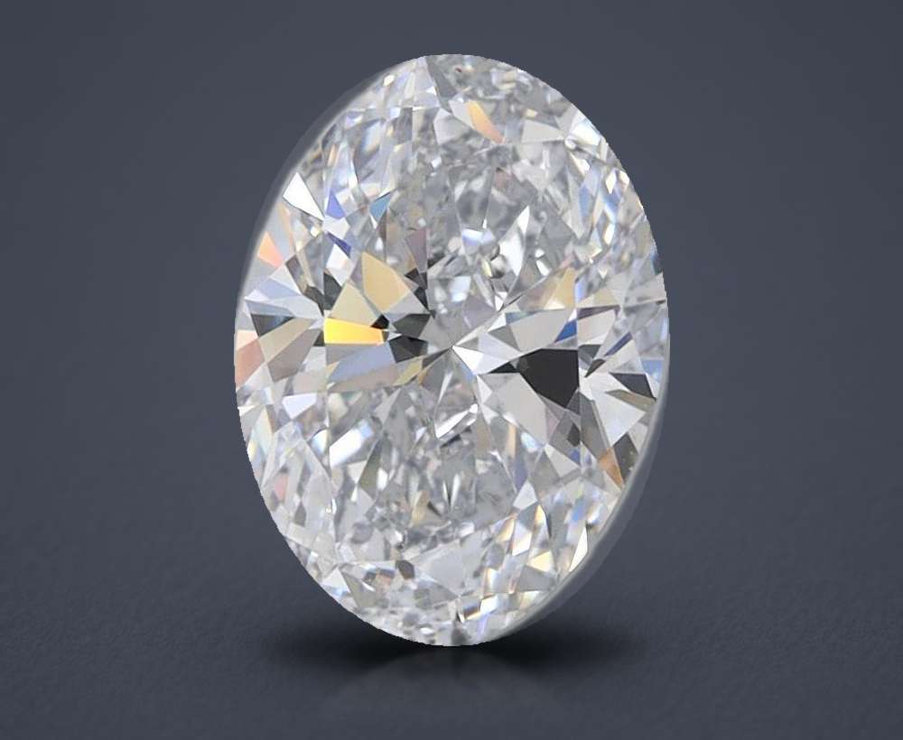 1.46 Carat Oval Lab Diamond