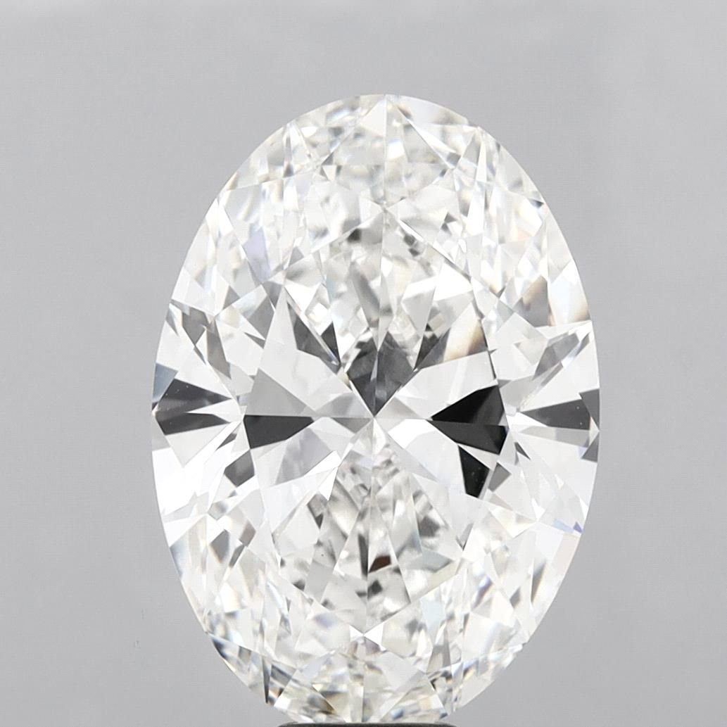 12.03ct E VS1 Rare Carat Ideal Cut Oval Lab Grown Diamond