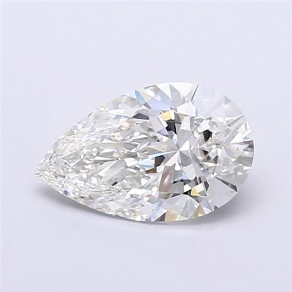2.61ct G VVS2 Rare Carat Ideal Cut Pear Lab Grown Diamond