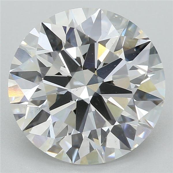 2.09ct F VS2 Rare Carat Ideal Cut Round Lab Grown Diamond