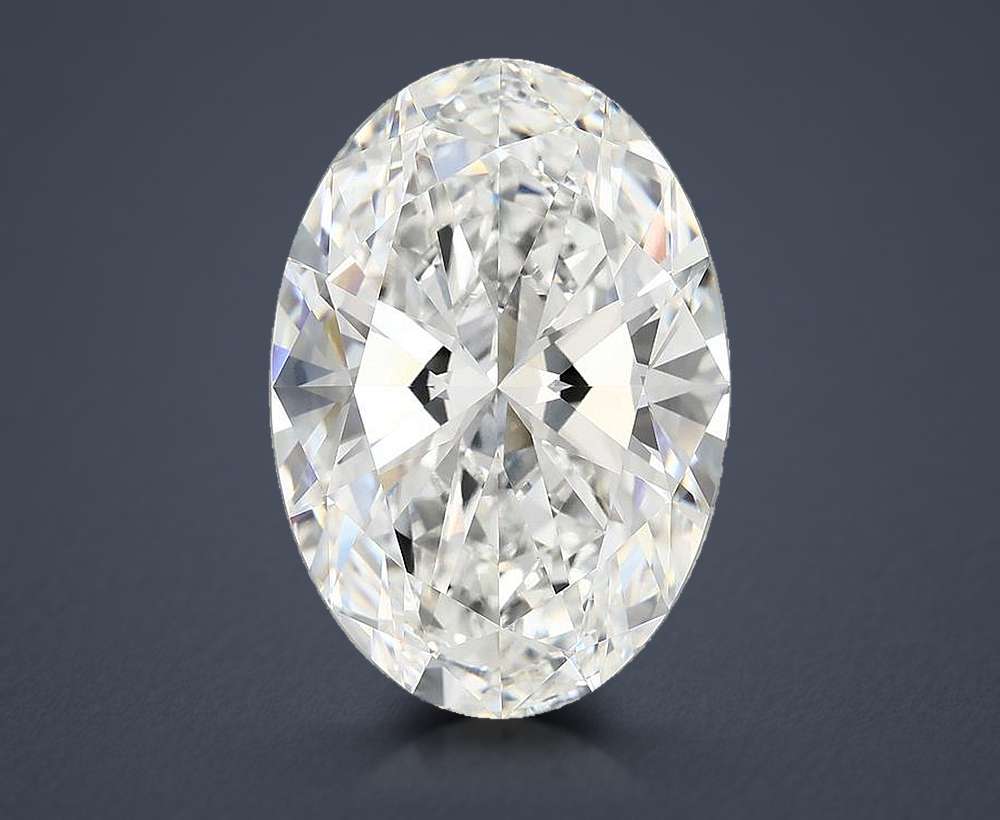 11.70 Carat Oval Lab Diamond