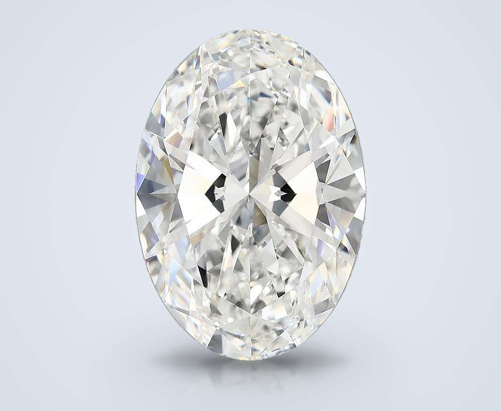 11.70 Carat Oval Lab Diamond