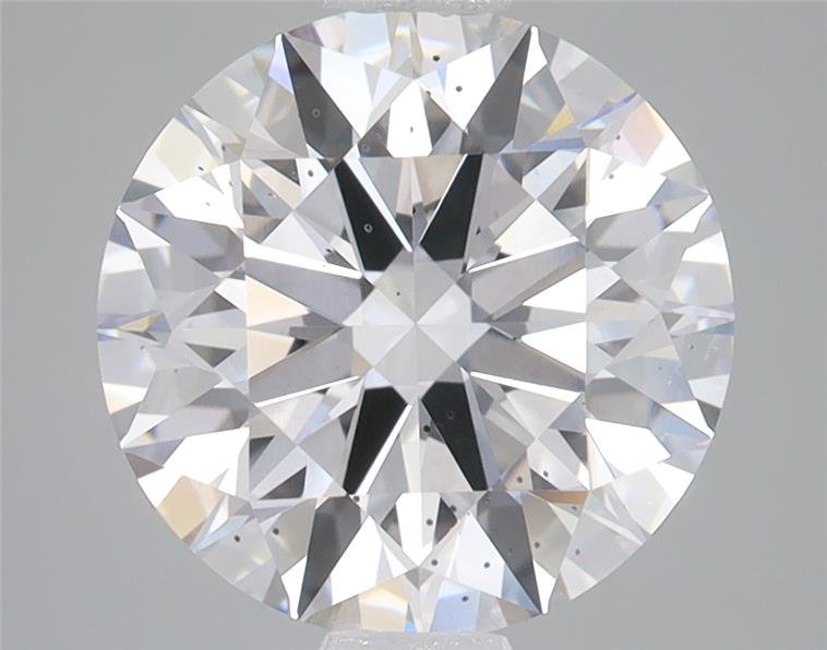 4.01ct E SI2 Rare Carat Ideal Cut Round Lab Grown Diamond