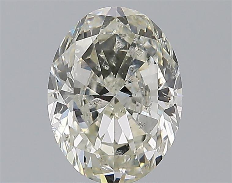 2.50ct K SI2 Very Good Cut Oval Diamond