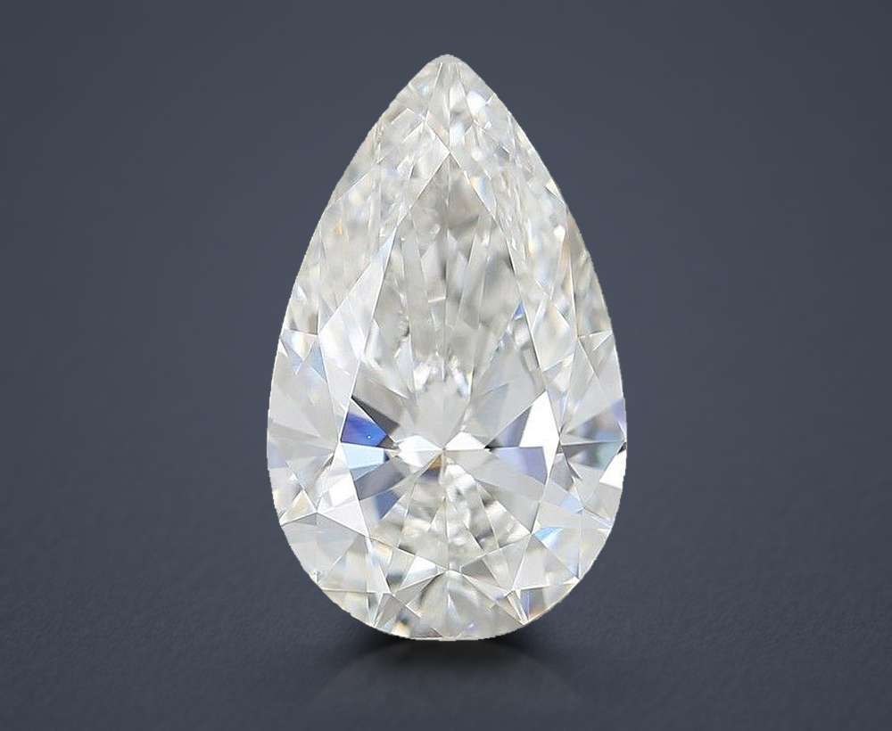 1.96 Carat Pear Lab Diamond