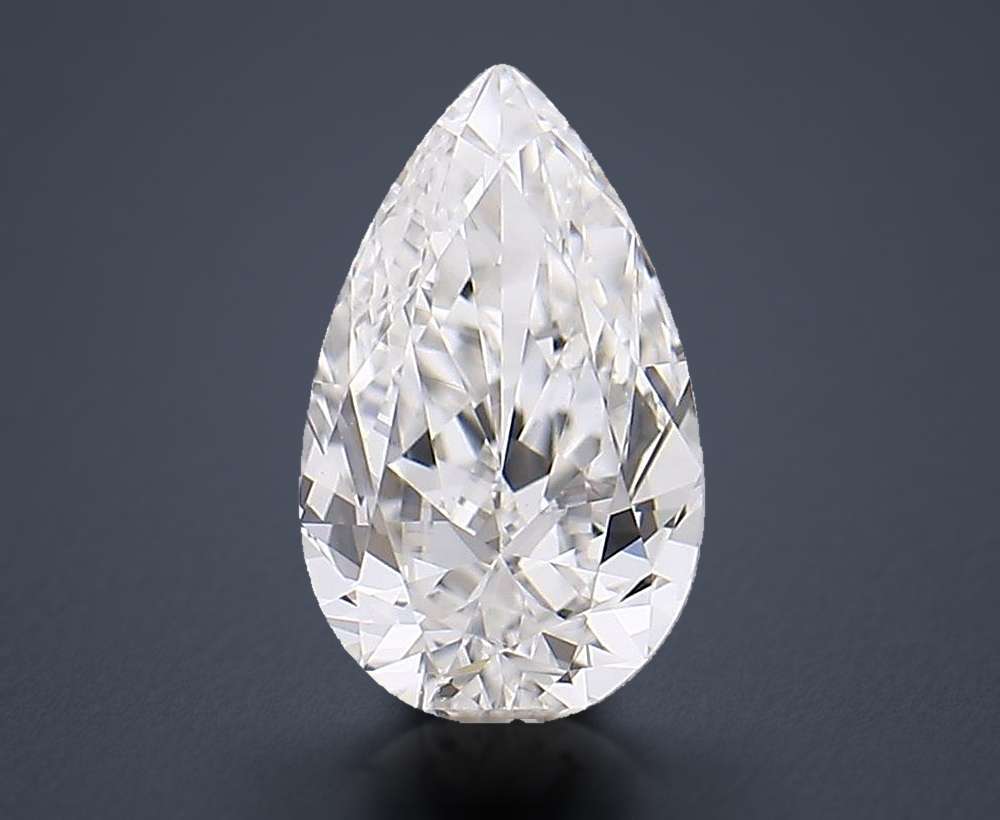 0.23 Carat Pear Natural Diamond