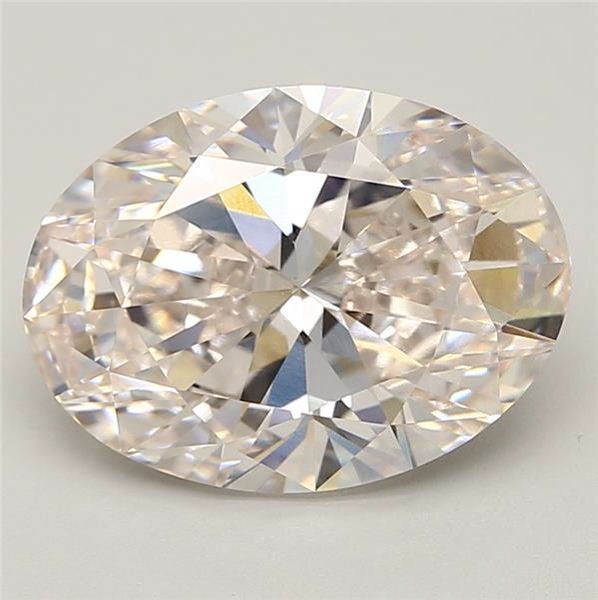 5.24ct H VS1 Rare Carat Ideal Cut Oval Lab Grown Diamond