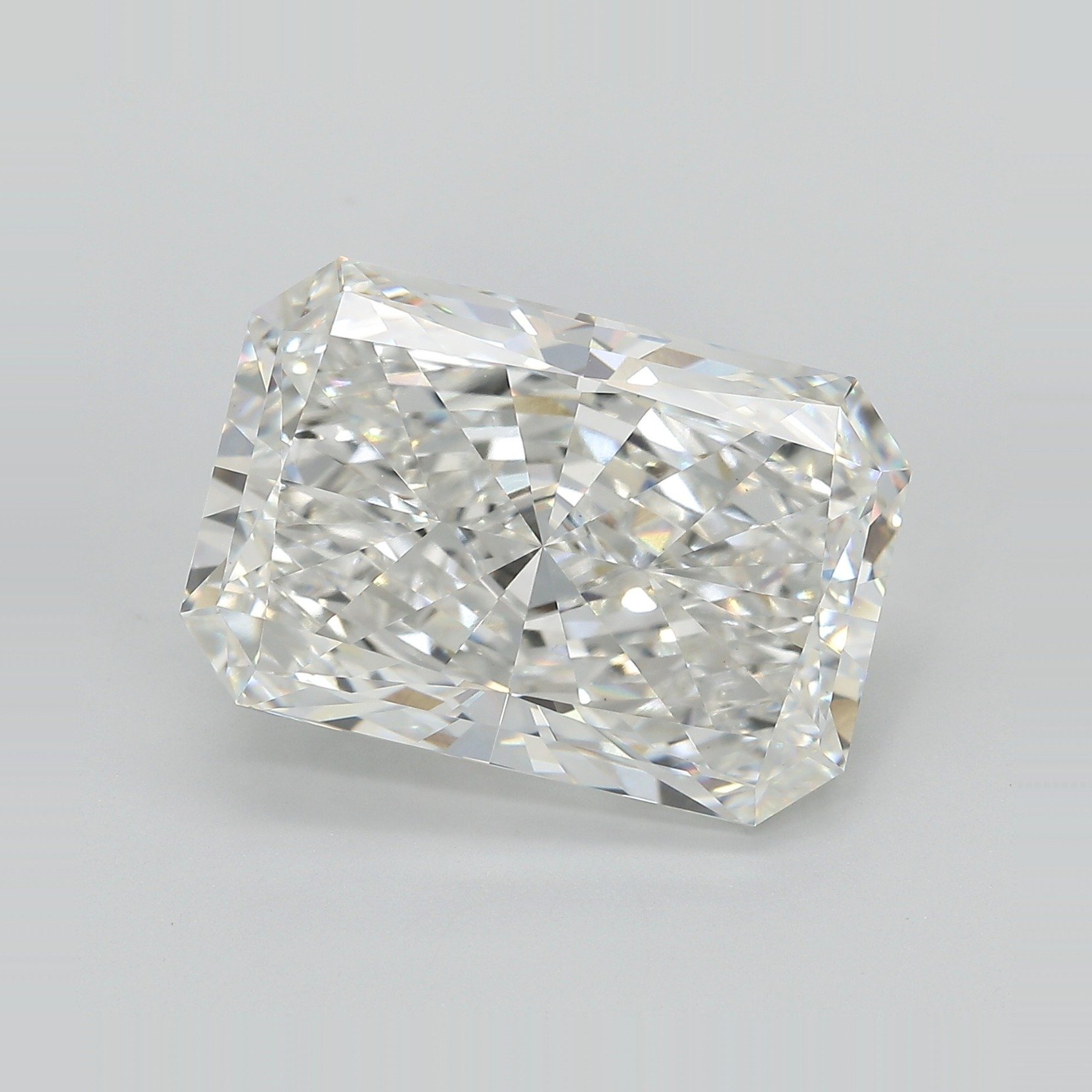 12.60ct F VS1 Rare Carat Ideal Cut Radiant Lab Grown Diamond