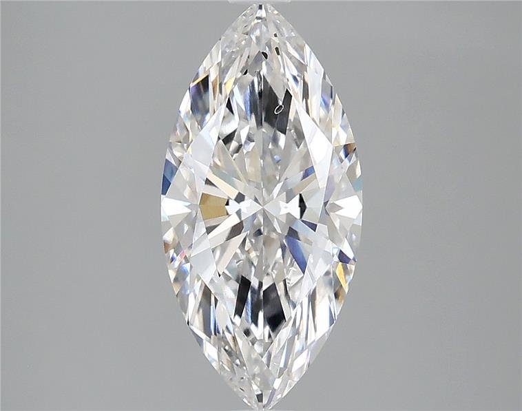 2.09ct E SI1 Rare Carat Ideal Cut Marquise Lab Grown Diamond