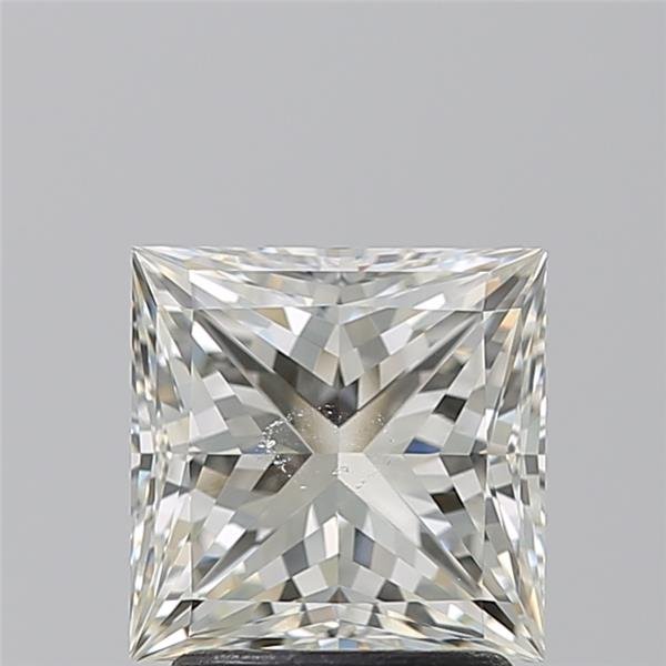 2.20ct K SI2 Rare Carat Ideal Cut Princess Diamond