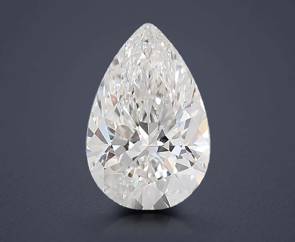 6.06 Carat Pear Lab Diamond
