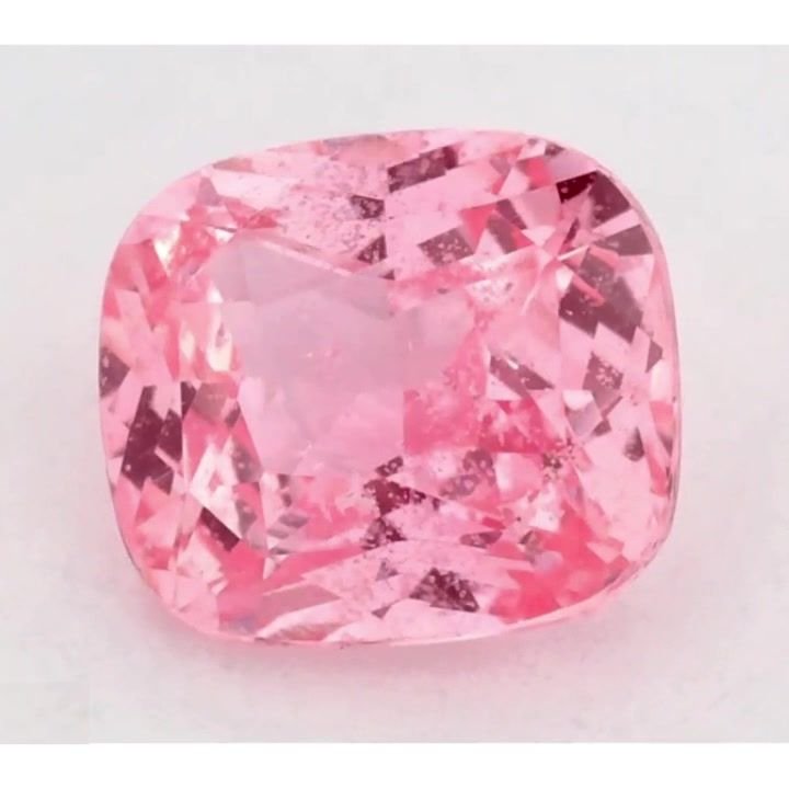 1.02 Carat Pink Cushion Sapphire