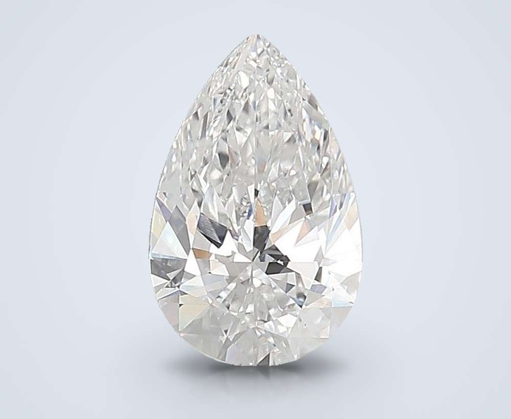 3.00 Carat Pear Lab Diamond