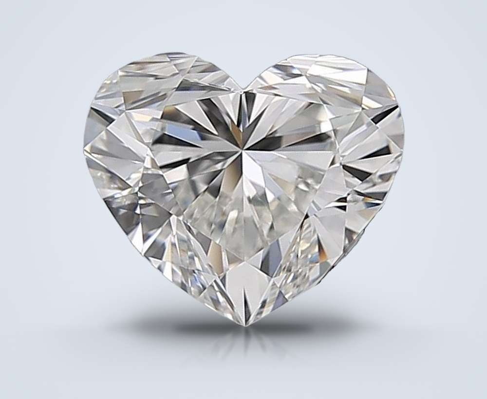 1.52 Carat Heart Natural Diamond