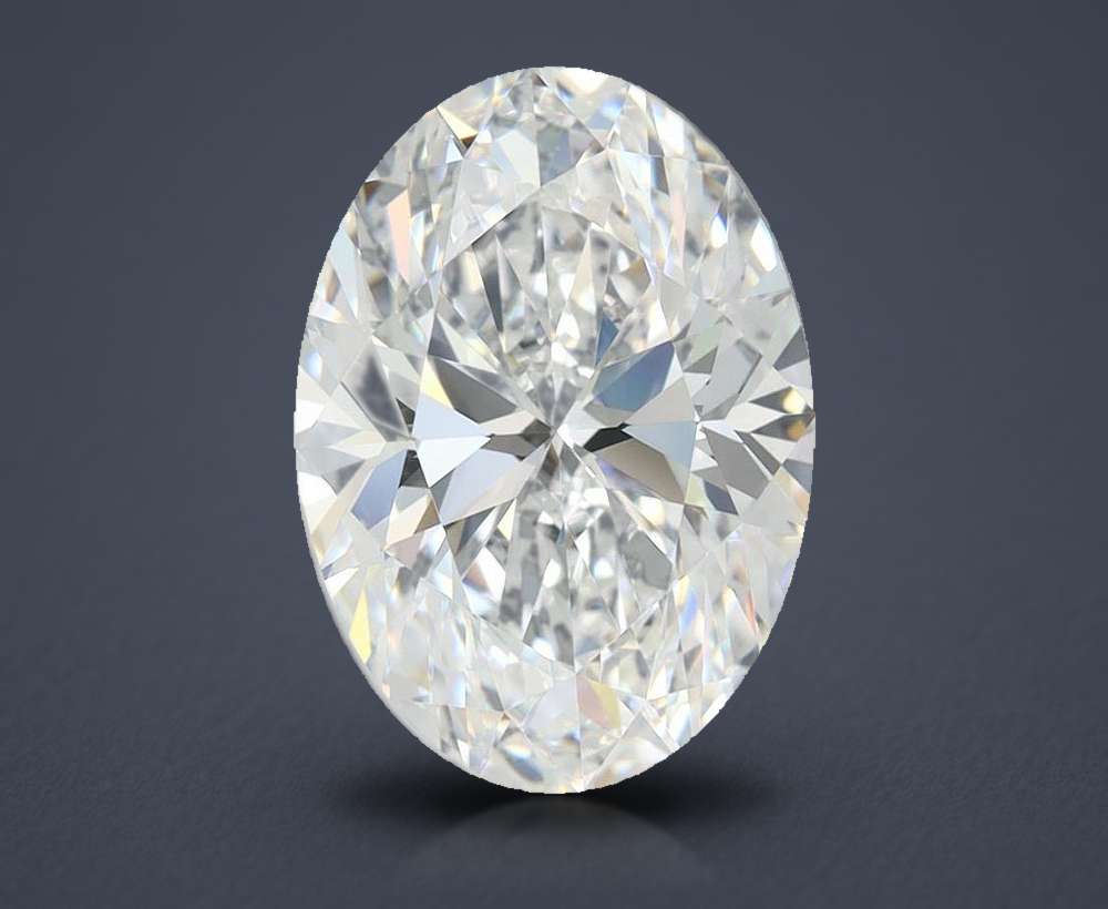 3.00 Carat Oval Lab Diamond