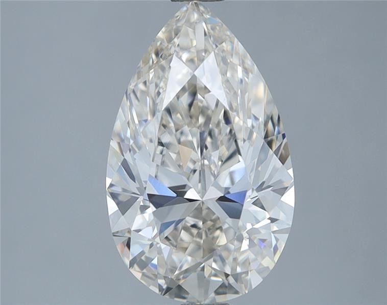 2.30ct K VS2 Rare Carat Ideal Cut Pear Diamond