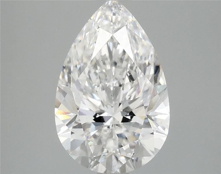 2.96 Carat Pear Lab Diamond