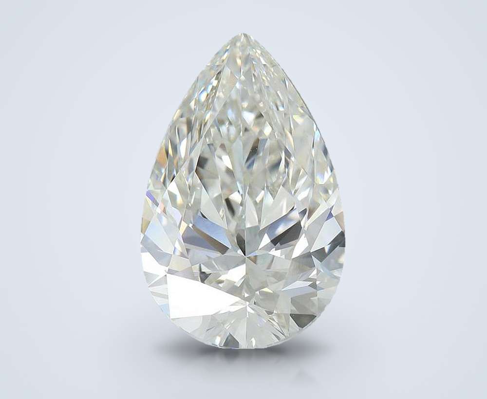5.41 Carat Pear Lab Diamond