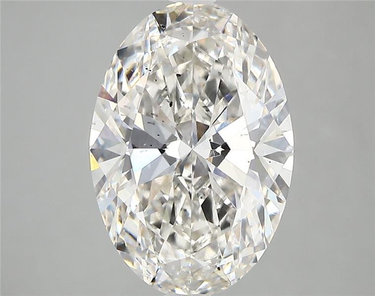 3.37ct G SI1 Rare Carat Ideal Cut Oval Lab Grown Diamond