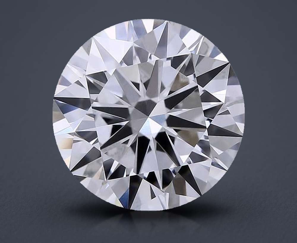 3.04 Carat Round Lab Diamond