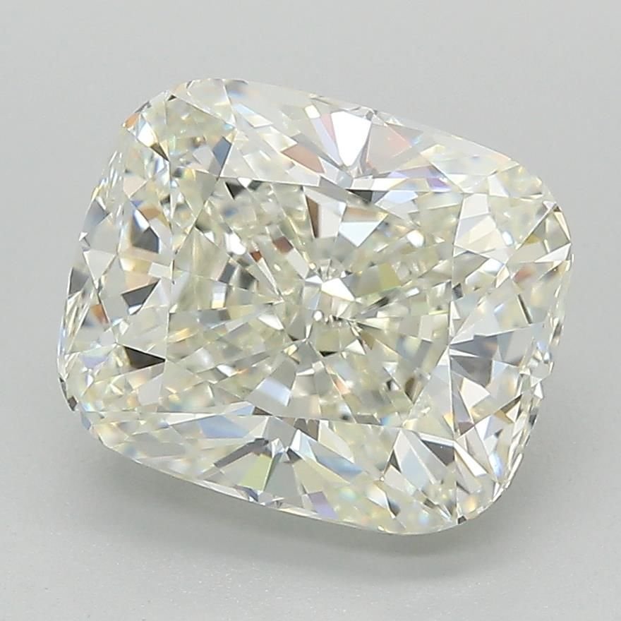 4.08ct H VVS2 Very Good Cut Cushion Lab Grown Diamond