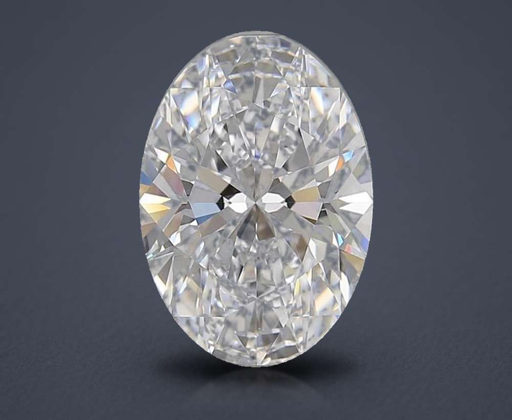 3.00 Carat Oval Lab Diamond