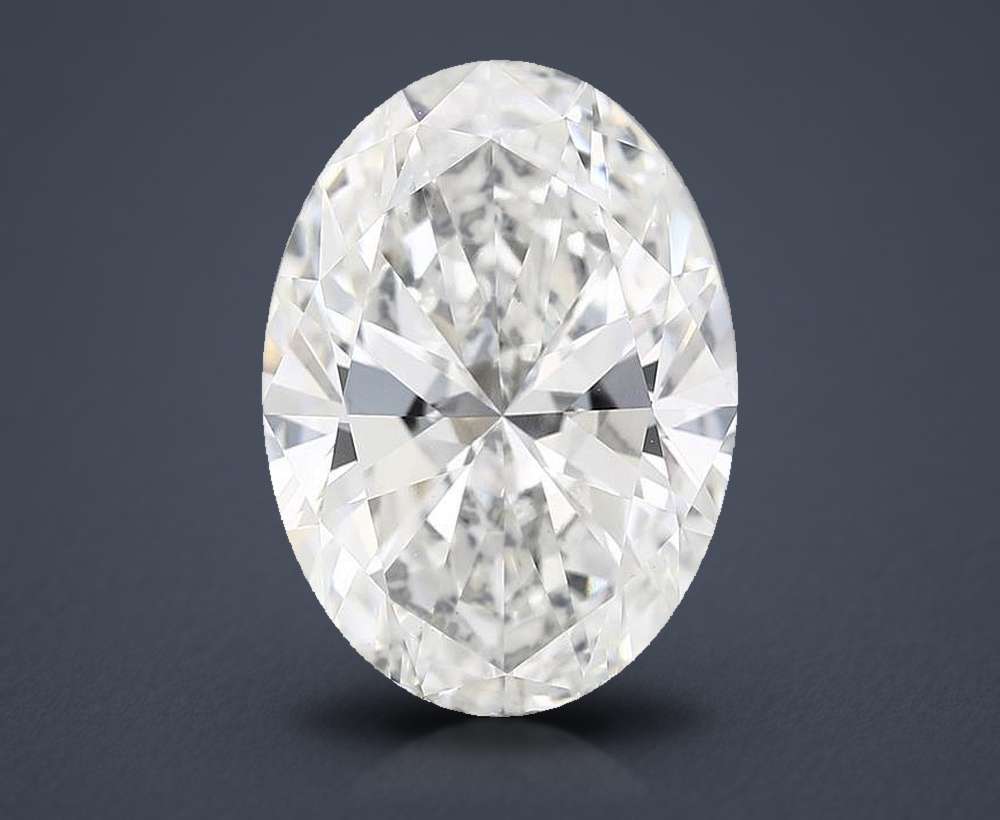 13.01 Carat Oval Lab Diamond