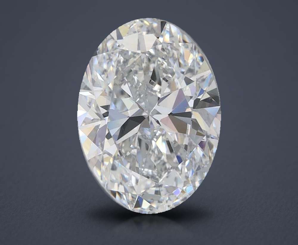 2.06 Carat Oval Lab Diamond