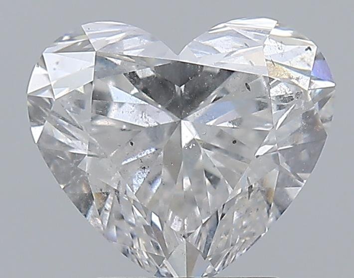 2.52ct E SI2 Rare Carat Ideal Cut Heart Diamond