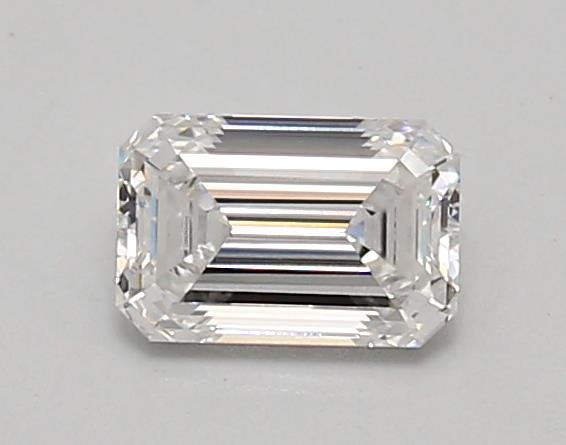 0.97ct D VVS2 Rare Carat Ideal Cut Emerald Lab Grown Diamond