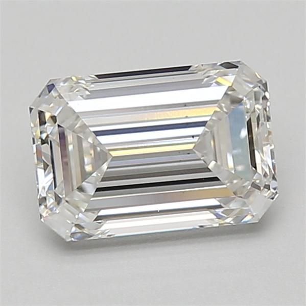 1.83ct E VS1 Rare Carat Ideal Cut Emerald Lab Grown Diamond