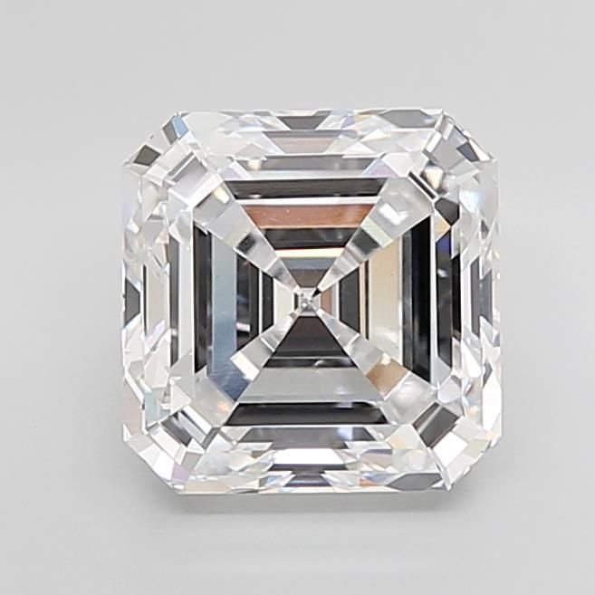 7.01ct D VVS2 Rare Carat Ideal Cut Asscher Lab Grown Diamond